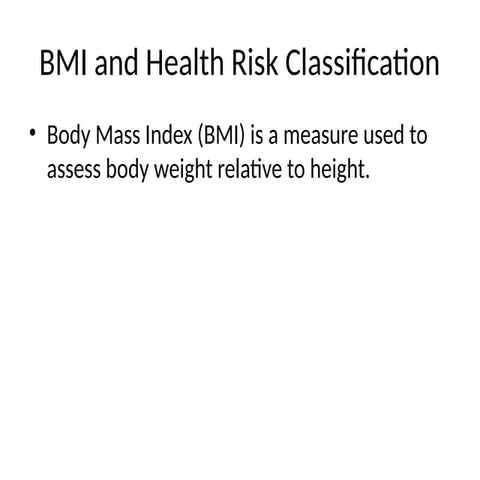 Understanding Body Mass Index (BMI) .pptx