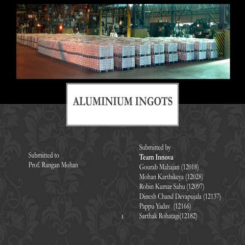 aluminium ingots