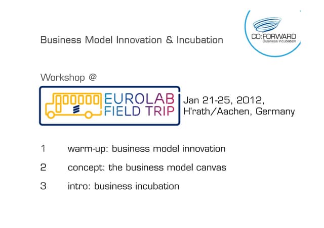 Bm innovation+incubation jan 2012