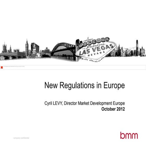 JAKTA - BMM Presentation Belgrade conference October 22nd 2012 