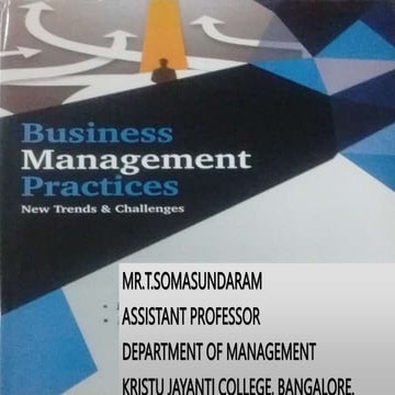 Business Management and Practices