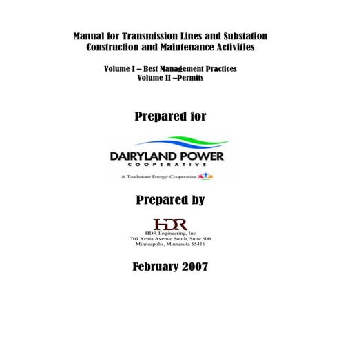 Manual on transmission lines