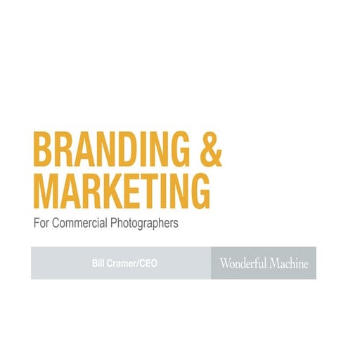 Branding & Marketing for Commercial Photographers | Phase One Chicago