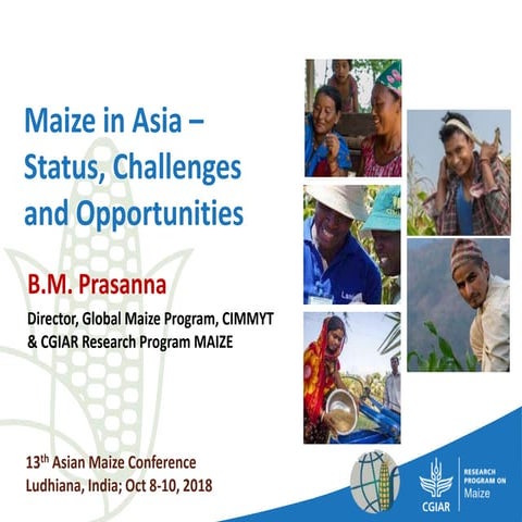 Maize in Asia – Status, Challenges and Opportunities