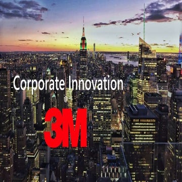 Corporate Innovation at 3M
