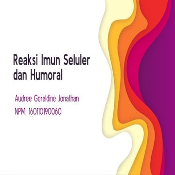 Respon Imun Seluler dan Humoral