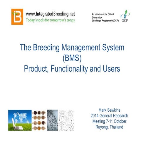 GRM 2014: Mark Sawkins on BMS functionalities and users