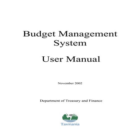 MUNIS Budget Tutorial 02-2014 | PPT