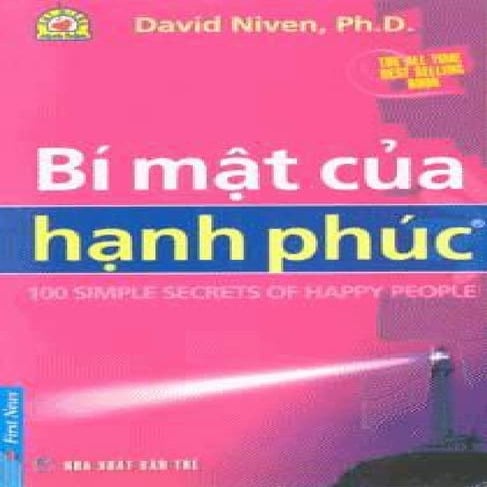 [Sách] Bí mật của hạnh phúc