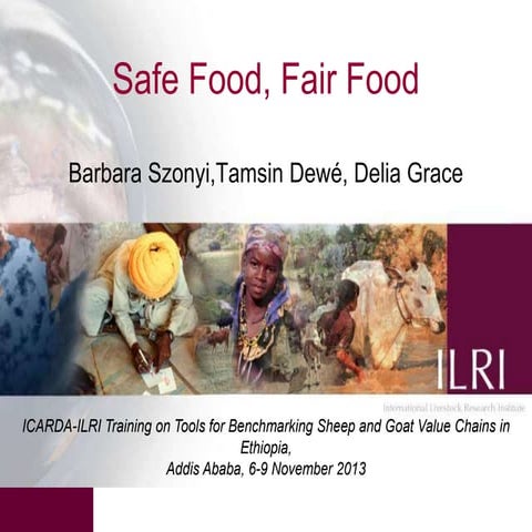 Safe Food, Fair Food