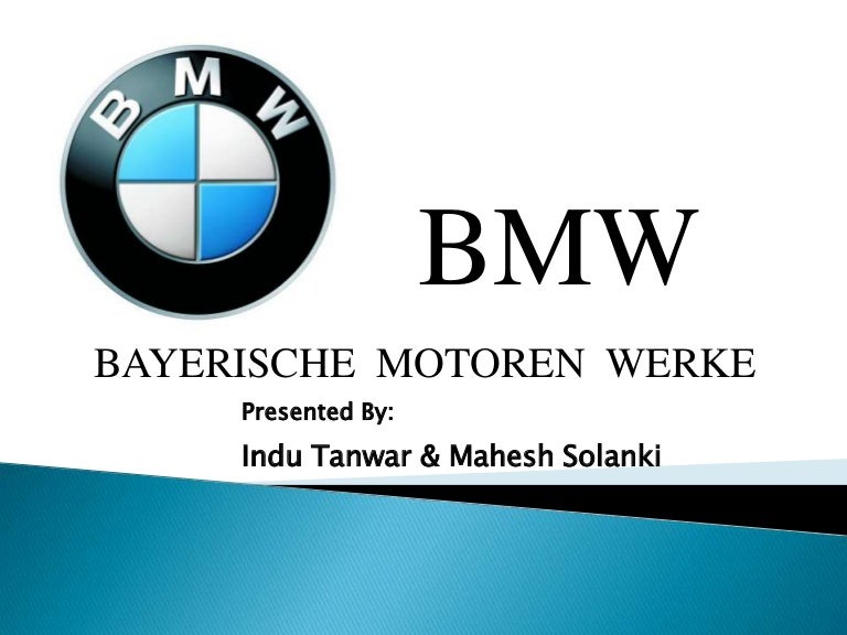 presentation-on-bmw