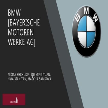 Bayerische Motoren Werke (BMW) Investment Pitch