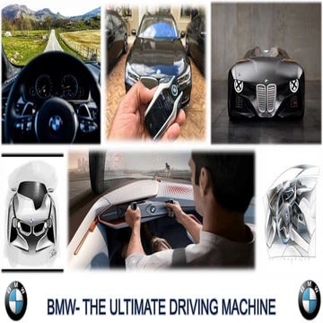 BMW THE ULTIMATE DRIVING MACHINE