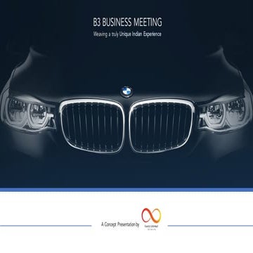 BMW Pitch Presentation by Vaibhav Mittal - Oct 2017