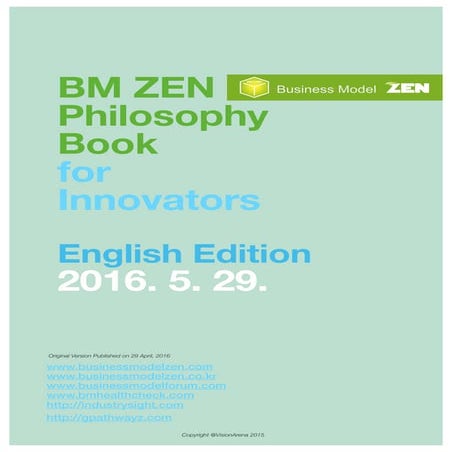 BM ZEN Philosophy Book for Innovators (English Edition)