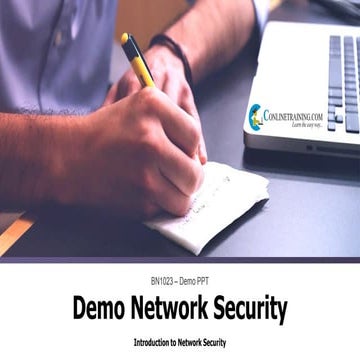 Bn 1023 demo  network security