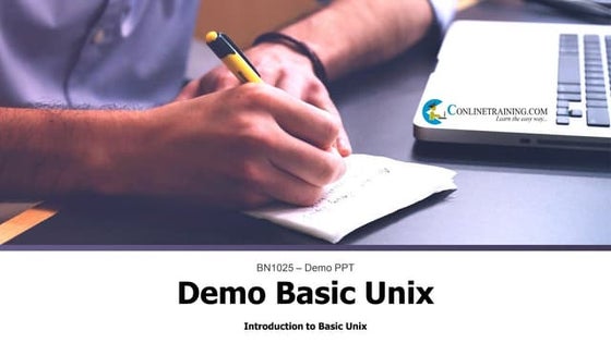 Bn1025 demo  basic unix