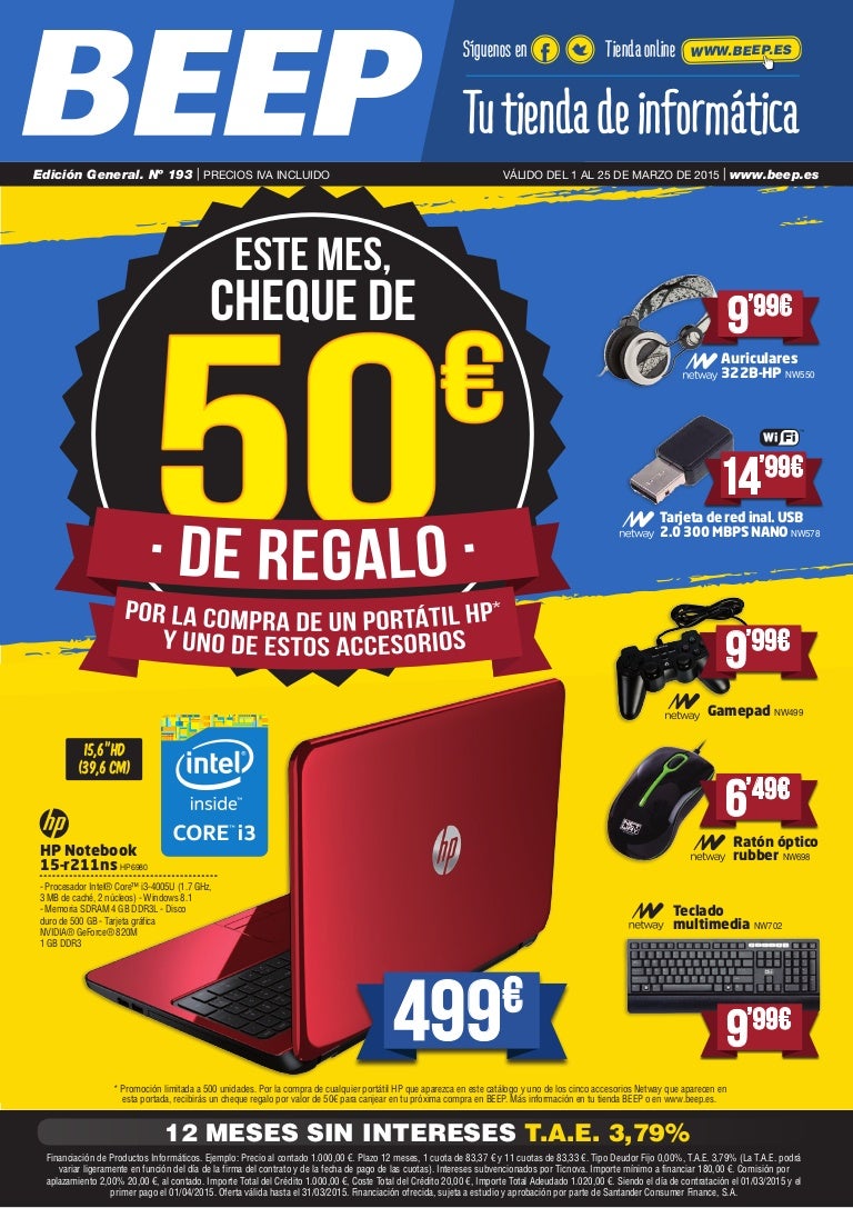 Catálogo BEEP Marzo 2015