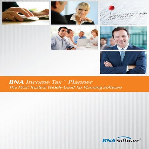 BNA Income Tax Planner Product Information