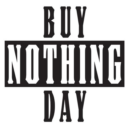 Buy Nothing Day - bannere