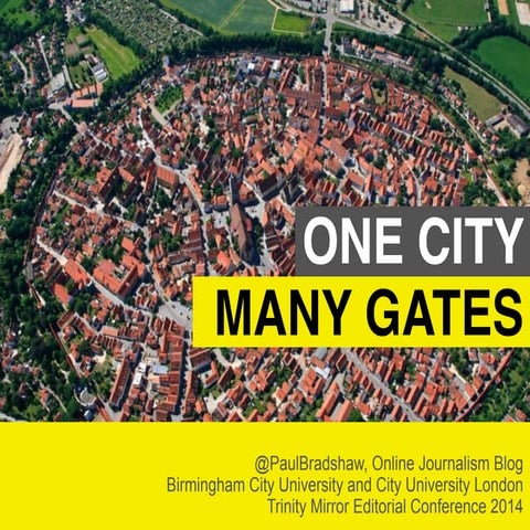 One city, many gates: multimedia journalism in 2014