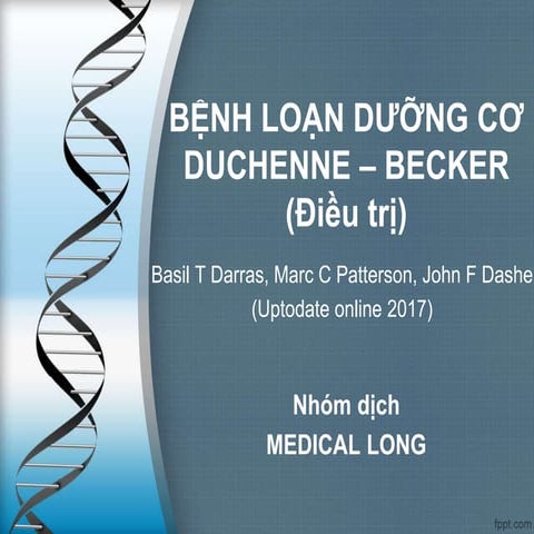 Bệnh duchenne điều trị