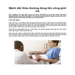 Bệnh đái tháo đường đang tấn công g...