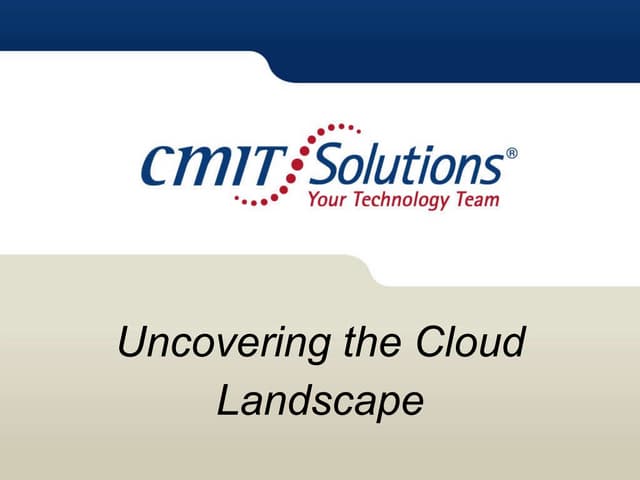 Bni cloud presentation