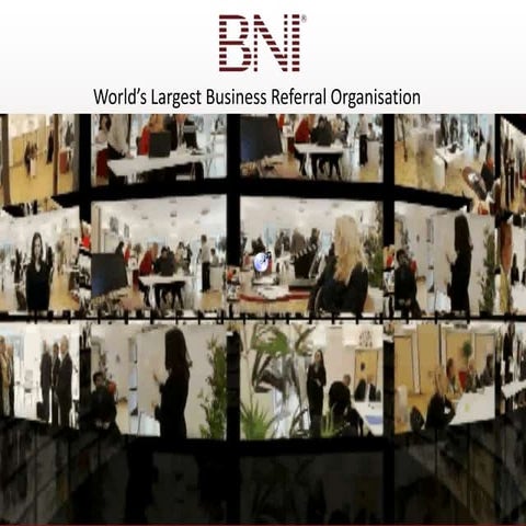 BNI Information - How to have an unpaid sales team