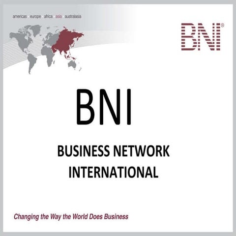Bni redesign v2 | PPTX