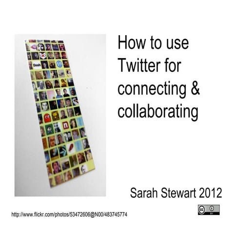 Workshop for health professionals: How to use Twitter for connecting & collab...