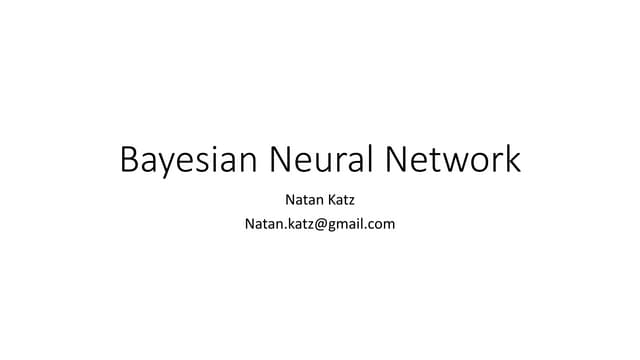 Bayesian Neural Networks