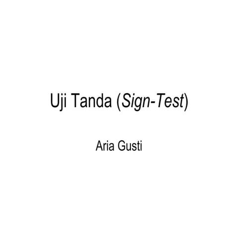 Bnp.01.uji tanda (sign test)
