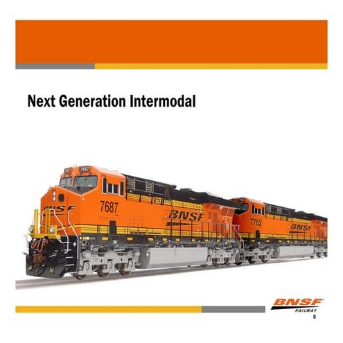 BNSF 2011 SCLA IM Gen / Converstion