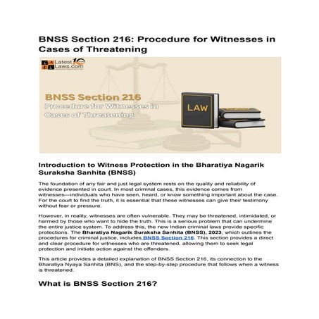BNSS Section 216_ Procedure for Witnesses in Cases of Threatening.pdf