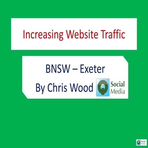 Increasing Website Traffic