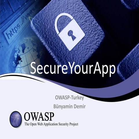 Bünyamin Demir - Secure YourApp