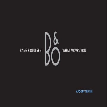 Bang & Olufsen