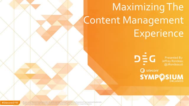 Empowering Your Users: Maximizing the Content Management Experience