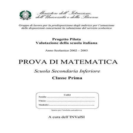 Prova 2002 2003 i media