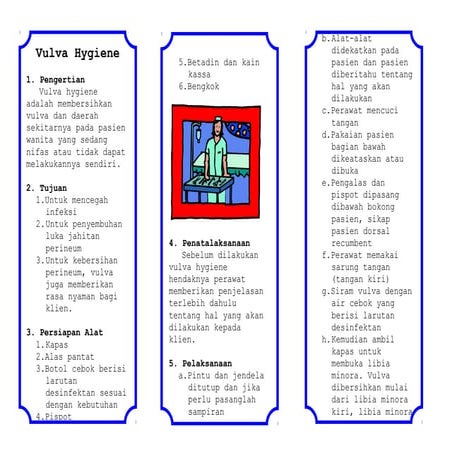Leaflet vulva hygiene | DOC