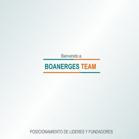 Boanerges team