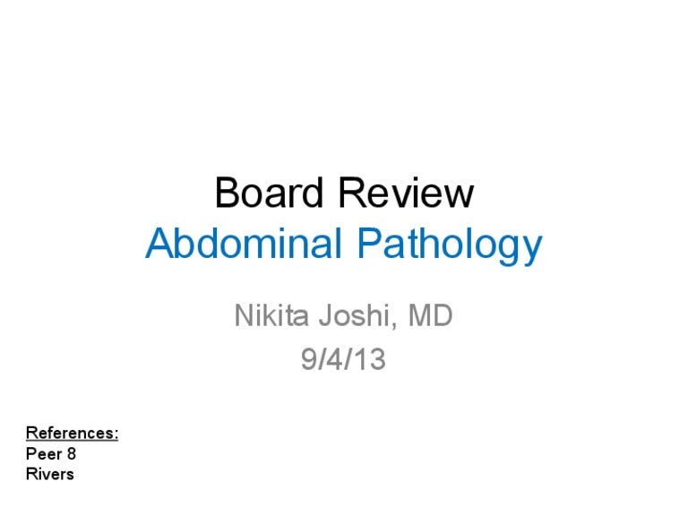 Board review abdomen 9.4.13