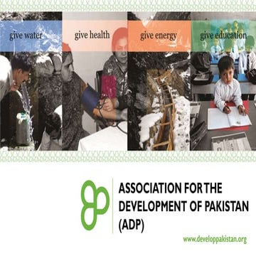 Association for the Development of Pakistan (ADP) 2014 YTD update