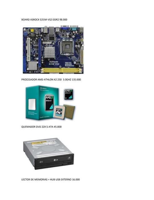 Board asrock g31 m