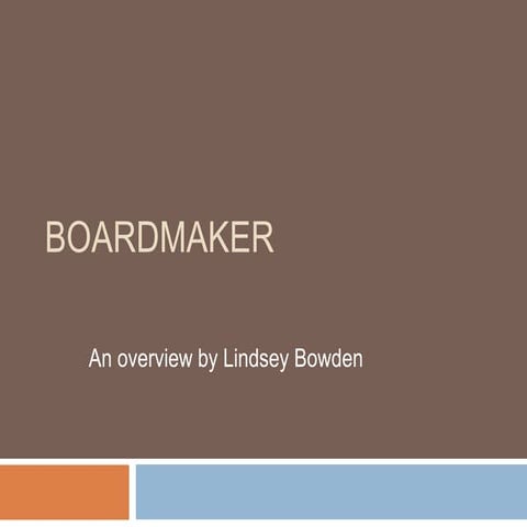 Boardmaker project | PPTX