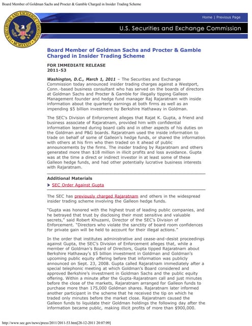 Sec Charges Corporate Attorney And Wall Street Trader In Us 32 Millio