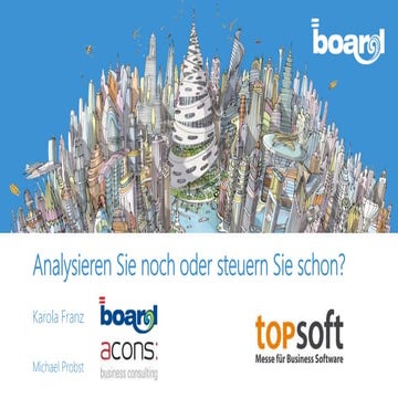 BOARD: Predictive Analytics, Advanced Budgeting