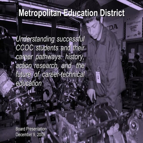 MetroED Board Presentation