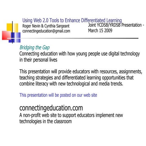 Board Presentations April 15 2009 Final